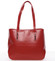 Dámská luxusní kabelka přes rameno červená - Delami Leonela