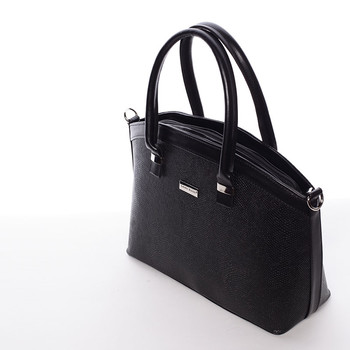 Luxusní černá dámská kabelka do společnosti - Delami Renee