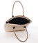 Elegantní béžová dámská kabelka do společnosti - Delami Renee