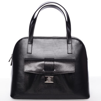 Módní dámská kabelka do společnosti černá - Delami Victorine