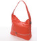 Dámská kožená kabelka přes rameno červená - ItalY Miriam