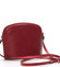 Dámská kožená crossbody kabelka červená - ItalY Tracy