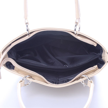 Elegantní dámská kabelka béžová - Delami Samanta