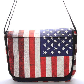  Trendy látková taška přes rameno USA - NEW REBELS Keaton