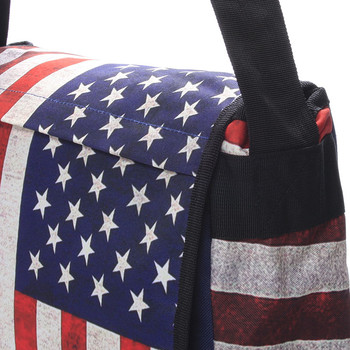  Trendy látková taška přes rameno USA - NEW REBELS Keaton