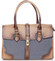 Trendy dámská kabelka do ruky modrá - MARIA C Delmare