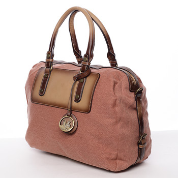 Originální dámská kabelka do ruky hnědá - MARIA C Fayette