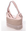 Trendy dámská kabelka přes rameno růžová - MARIA C Fleur