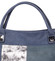 Módní dámská kabelka do ruky modrá - MARIA C Lise