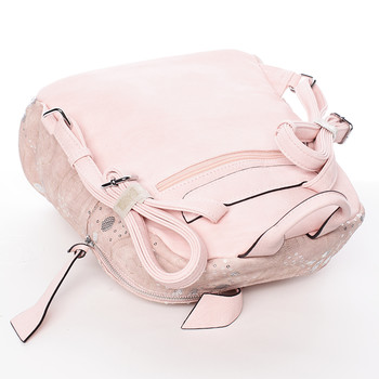 Dámský městský batůžek růžový - MARIA C Zuria