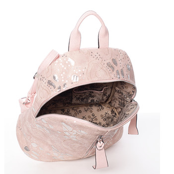 Dámský městský batůžek růžový - MARIA C Zuria