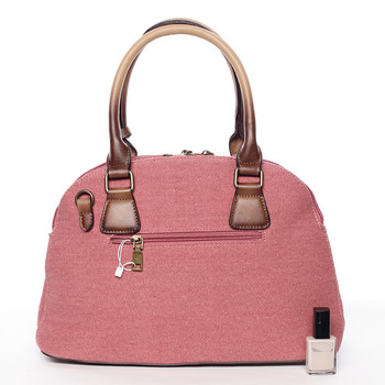 Retro dámská kabelka do ruky červená - MARIA C Honore