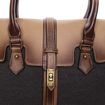 Trendy dámská kabelka do ruky černá - MARIA C Delmare