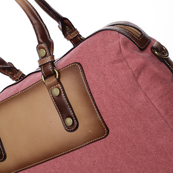 Originální dámská kabelka do ruky červená - MARIA C Fayette