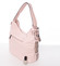 Trendy dámská kabelka přes rameno růžová - MARIA C Fleur