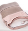 Trendy dámská kabelka přes rameno růžová - MARIA C Fleur