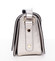 Originální crossbody kabelka stříbrná - Silvia Rosa Bailee