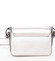 Originální crossbody kabelka stříbrná - Silvia Rosa Bailee