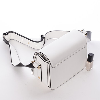 Originální crossbody kabelka bílá - Silvia Rosa Bailee