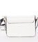 Originální crossbody kabelka bílá - Silvia Rosa Bailee