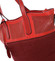 Originálni dámská kabelka přes rameno červená - MARIA C Zuri