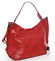 Módní dámská kabelka přes rameno červená - Dudlin Pierretta