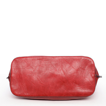 Módní dámská kabelka přes rameno červená - Dudlin Pierretta