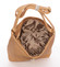 Elegantní dámská kabelka přes rameno hnědá - Silvia Rosa Adorlee
