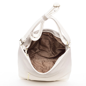 Elegantní dámská kabelka přes rameno bílá - Silvia Rosa Adorlee