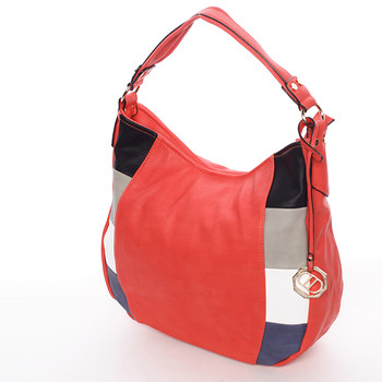 Originální dámská kabelka přes rameno červená - Dudlin Manon