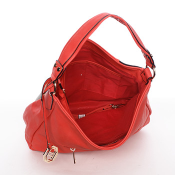 Originální dámská kabelka přes rameno červená - Dudlin Manon
