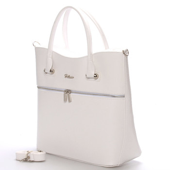 Luxusní dámská kabelka bílá - Delami Veronica