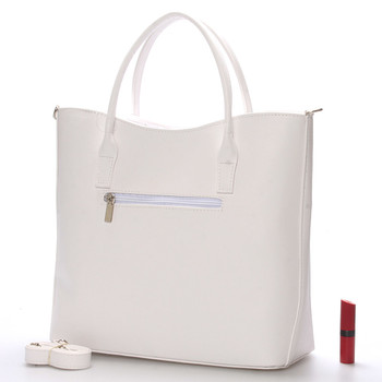 Luxusní dámská kabelka bílá - Delami Veronica