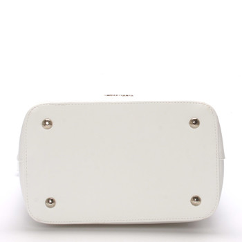 Dámská elegantní kabelka přes rameno bílá - Delami Celine
