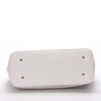 Dámská elegantní kabelka přes rameno bílá - Delami Roesia