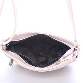 Originální crossbody kabelka růžová - Delami Lealia