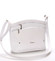 Originální crossbody kabelka bílá - Delami Lealia