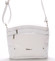 Originální crossbody kabelka bílá - Delami Lealia