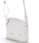 Originální crossbody kabelka bílá - Delami Lealia