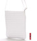 Trendy crossbody kabelka bílá - Delami Clara