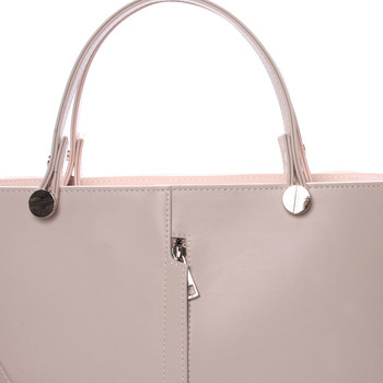 Luxusní růžová dámská kabelka - Delami Catherine