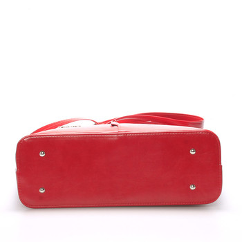 Luxusní červená dámská kabelka - Delami Catherine