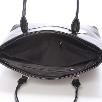 Dámská luxusní kabelka přes rameno černá - Delami Denise