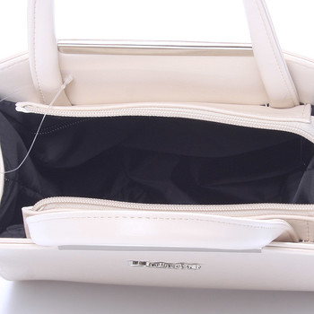 Dámská společenská kabelka béžová - Delami Nathalie