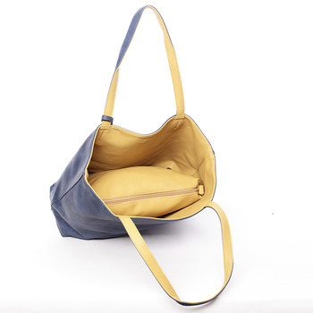 Moderní dámská kabelka přes rameno modrá - Dudlin Richere
