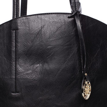 Elegantní dámská kabelka přes rameno černá - Dudlin Heloise