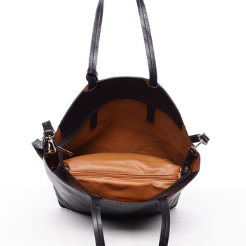 Elegantní dámská kabelka přes rameno černá - Dudlin Heloise