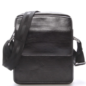 Černá pánská taška přes rameno - Delami 1232