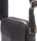 Pánská kožená taška na doklady přes rameno černá - SendiDesign Didier