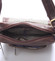 Originální pánská kožená taška přes rameno hnědá - SendiDesign Lenard